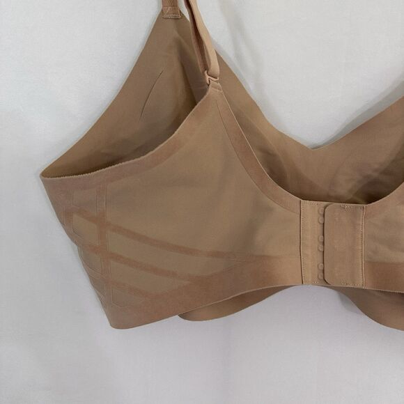 HoneyLove Silhouette Bra Womens LARGE LWBR0201 Tan Nude Sand Convertible - Picture 6 of 8